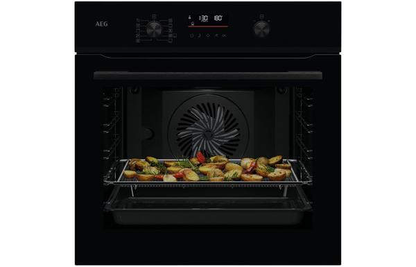 AEG NBS6P521AB Single Pyrolytic Oven - Black